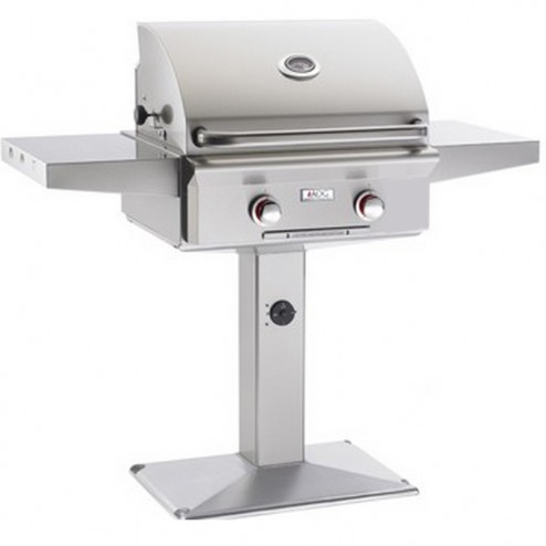 American OutDoor Grill 24NPT-00SP NG Patio Post Grill w/ Rotisserie
