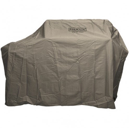 FireMagic 5192-20F Grill Cover for Stand Alone w/Shelves Up (Side Burner) E10