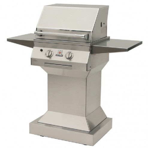 Solaire SOL-IRBQ-21GIR-PED-NG 21" NG Infrared Grill on Pedestal