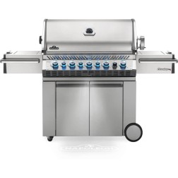 Napoleon Prestige PRO 665 Natural Gas Grill with Infrared Rear and Side Burners, Stainless Steel-PRO665RSIBNSS-3