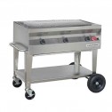 Flagro Silver Giant Commercial Series Gas Barbecue Grill